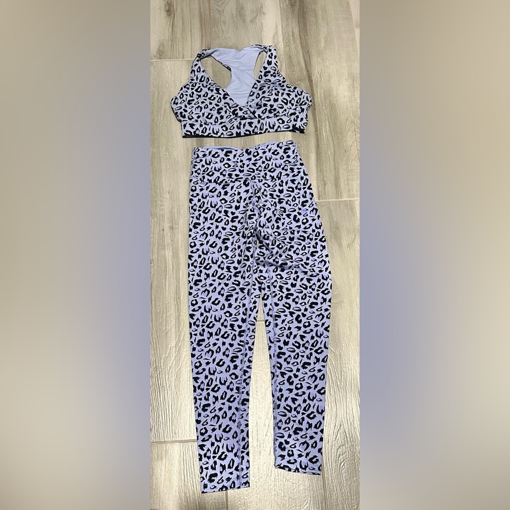 Ryderwear leopard Print Scrunch Bum Set